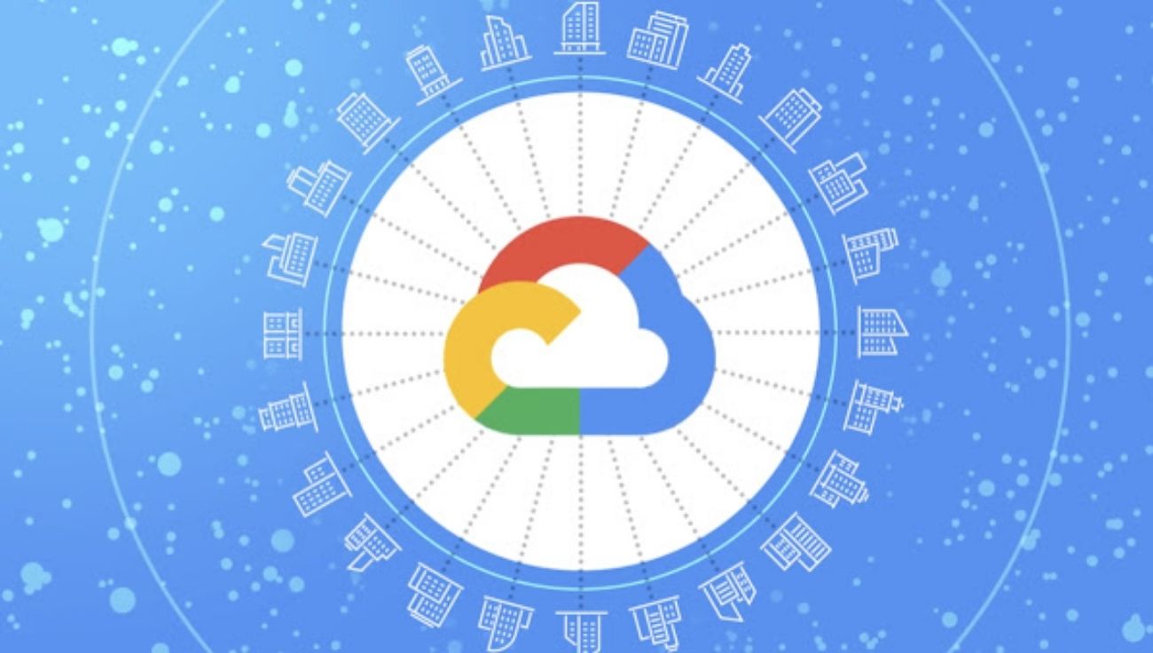 Logo Google Cloud para representar como analisar os dados na plataforma.