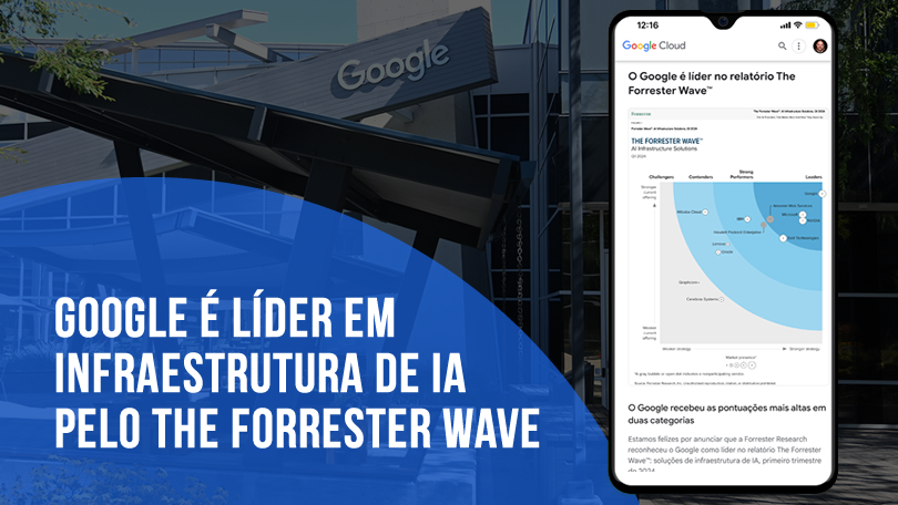 Google é líder em infraestrutura de IA pelo The Forrester Wave