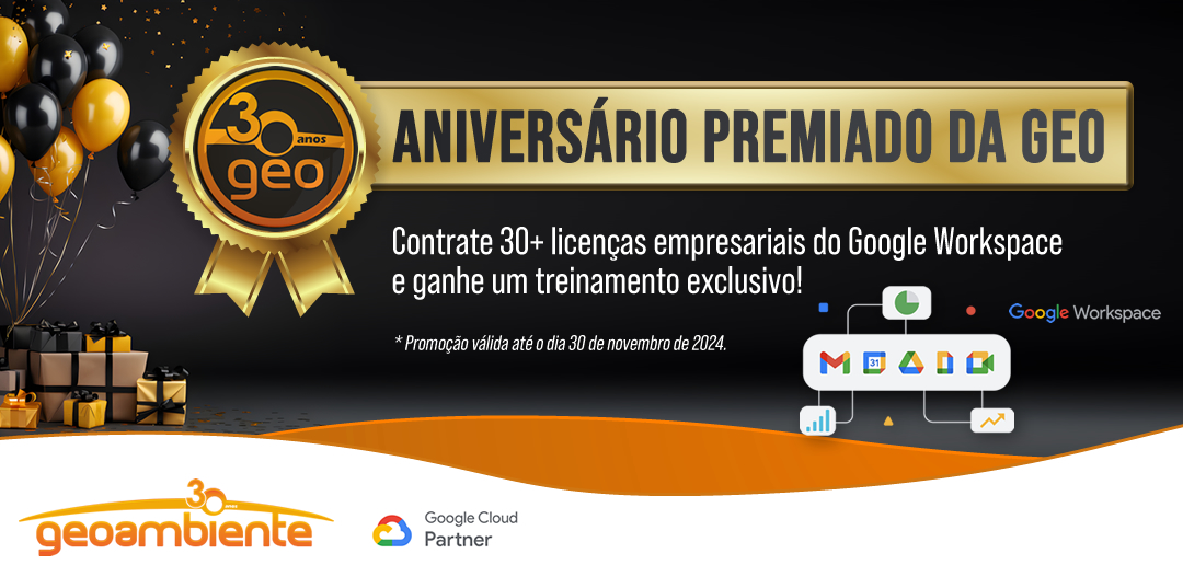 ANIVERSÁRIO PREMIADO DA GEO